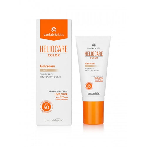 HELIOCARE COLOR GELCREAM SPF50 (СВЕТЛЫЙ) | Гель-крем с тоном - 50мл