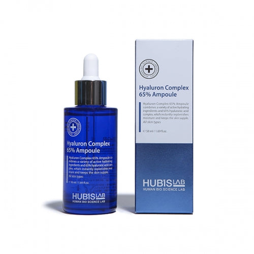 HUBISLAB Hyaluronic Acid Complex 65% Ampoule | Hialuronskābes kompleksa 65% ampula, 50 ml