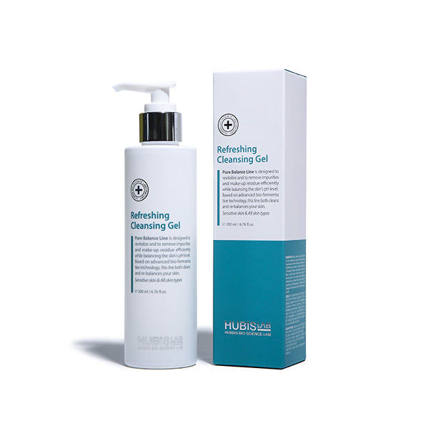 HUBISLAB Pure Balance Refreshing Cleansing Gel |  Attīrošs Gels 200ml