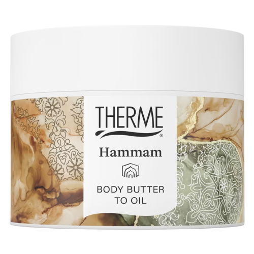 THERME HAMMAM BODY BUTTER TO OIL | Ķermeņa sviests, 225 g